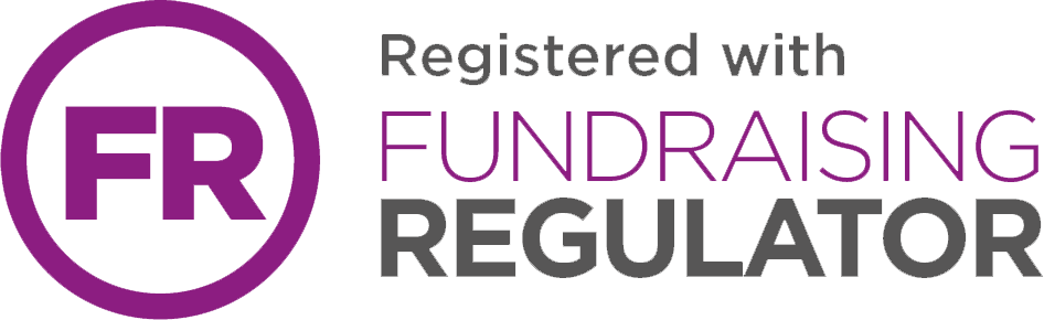 Registered with Fundraising Regulator