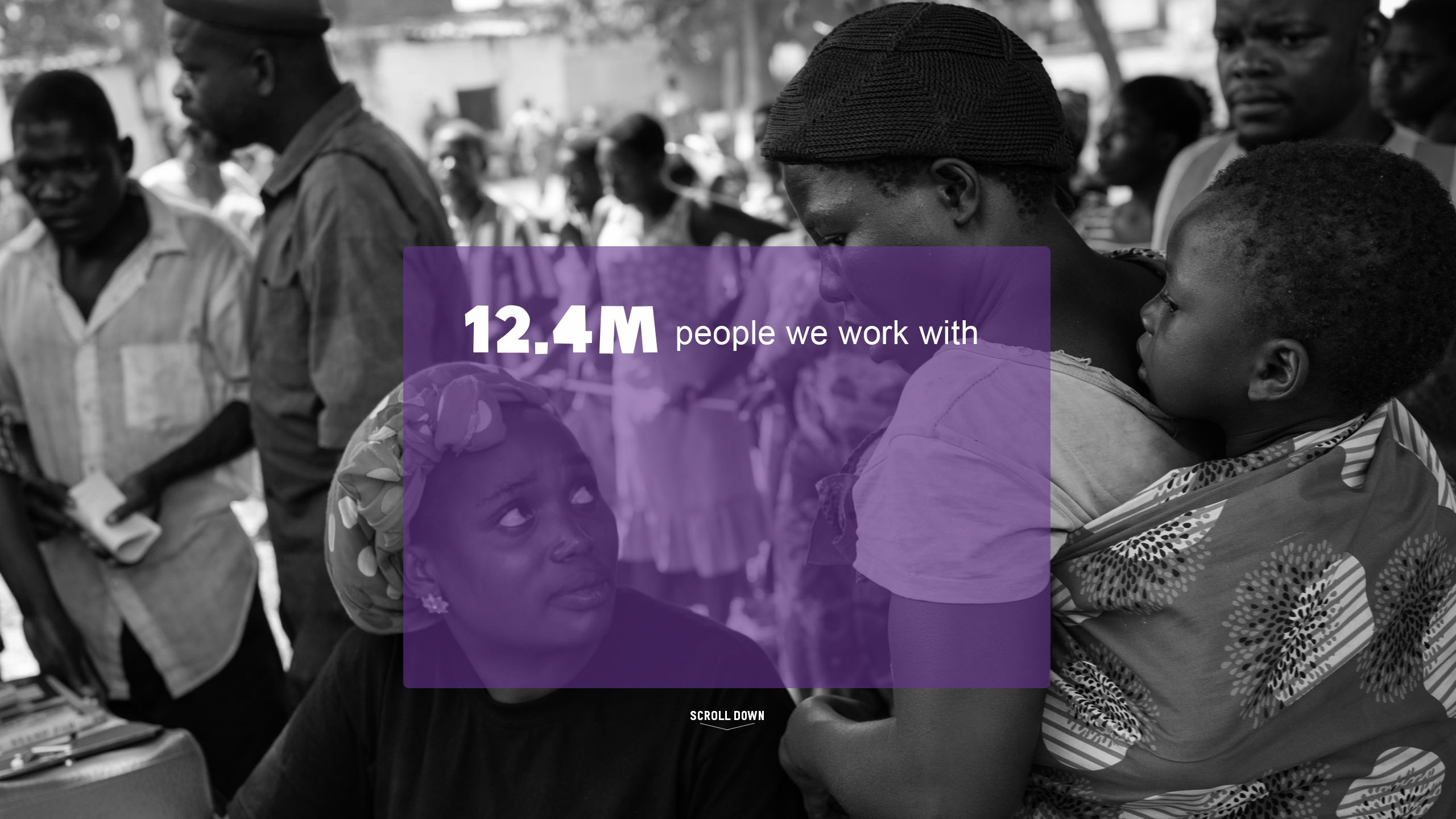 12.4 million people we work with