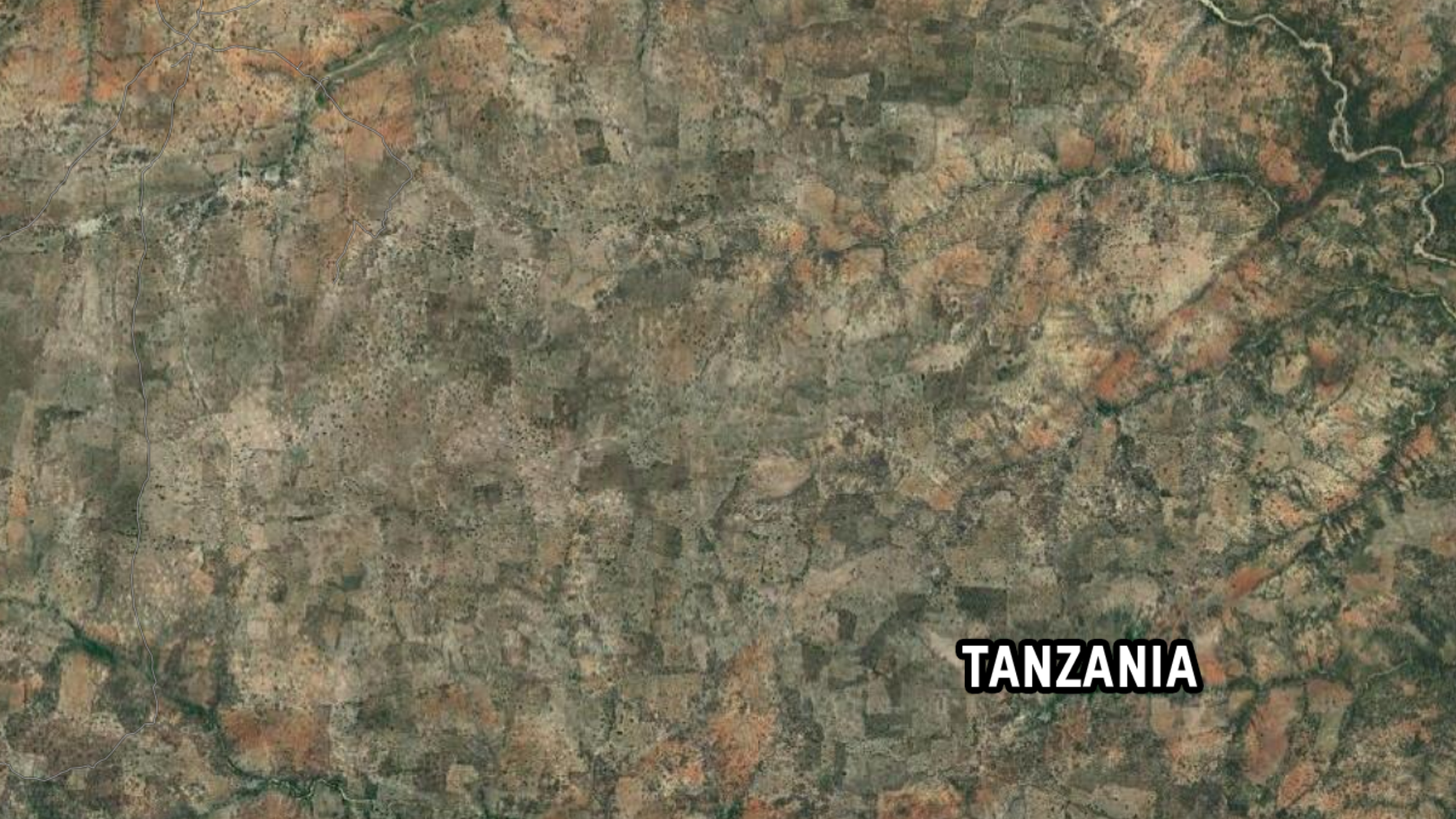 map of Tanzania