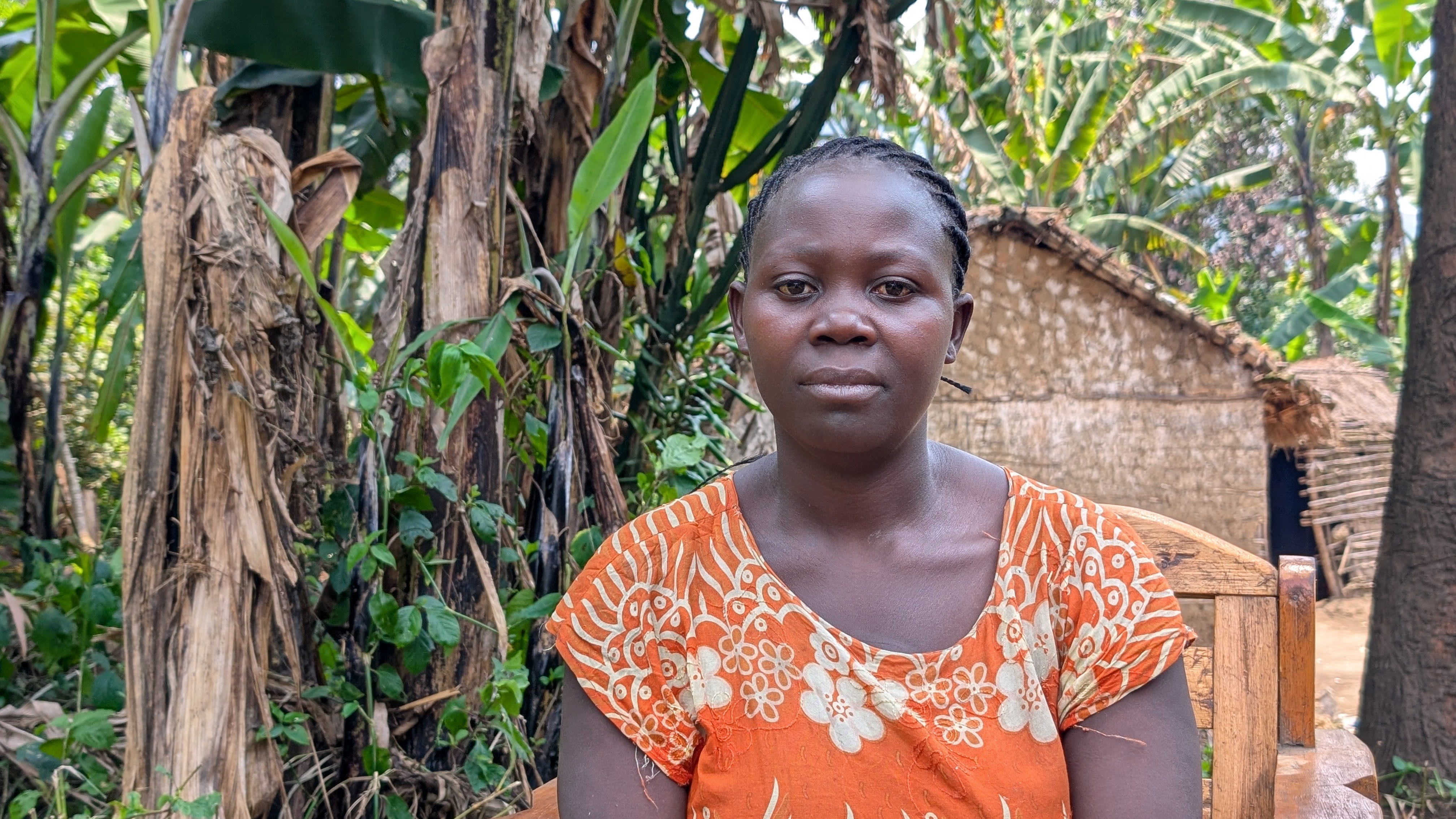 Kahindo Tantine, mother of six children, five of whom are still alive shares her daily life since the conflict displaced her and her family.