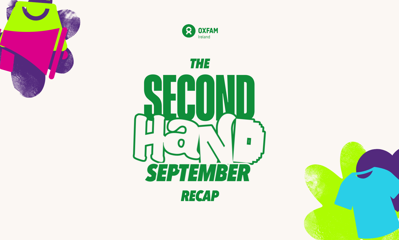 Oxfam Ireland Second Hand September Logo