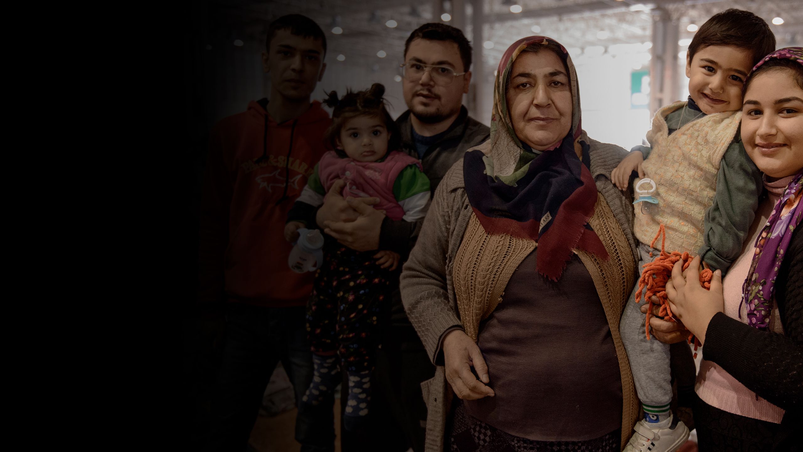 The Oguz family from Gaziantep